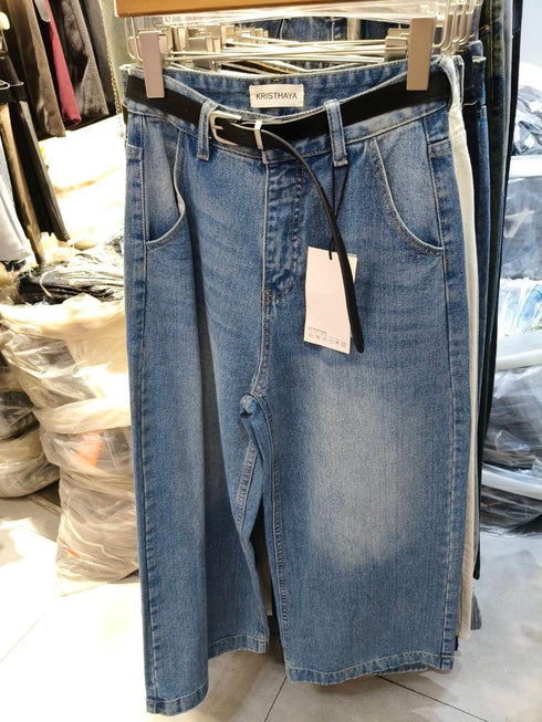 Women Straight Cut Denim